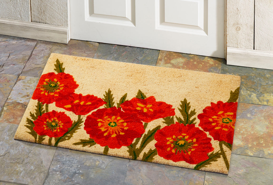 Poppies Doormat