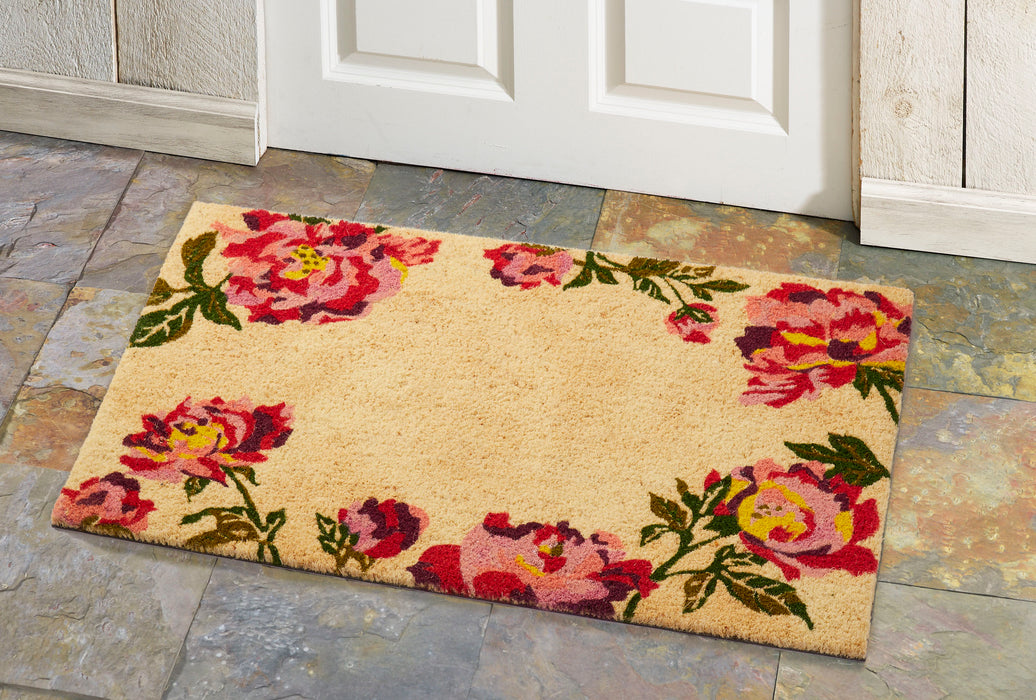 Peonies Doormat