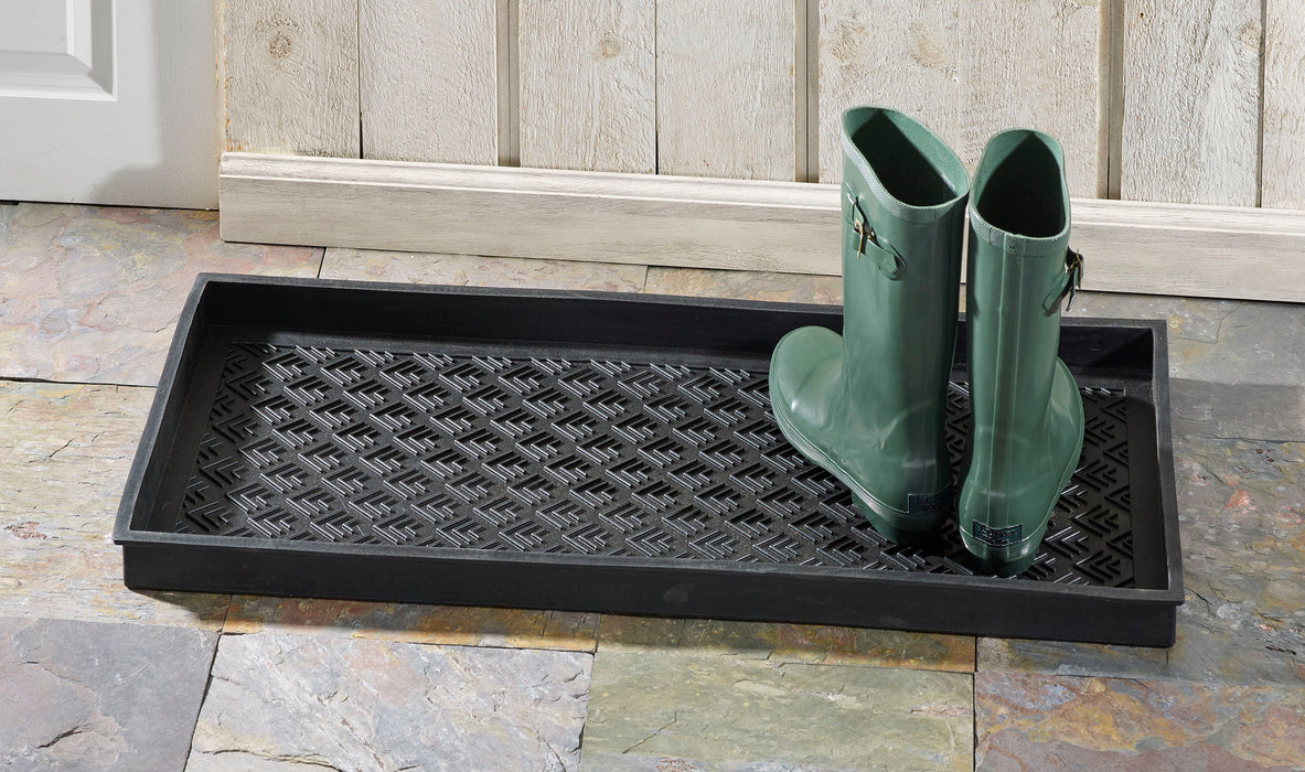 Arrow Black Boot Tray