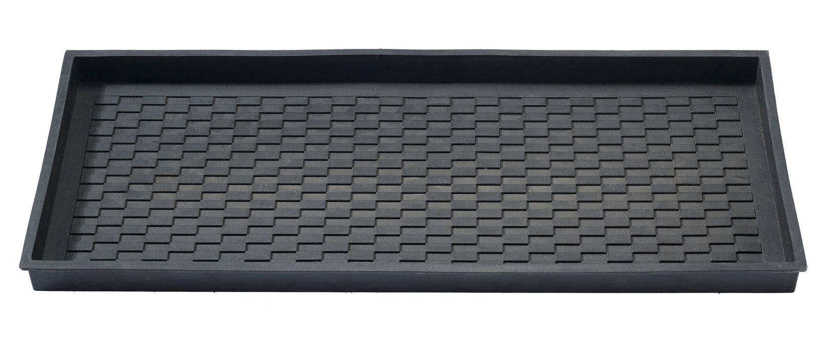 Parquet Black Boot Tray