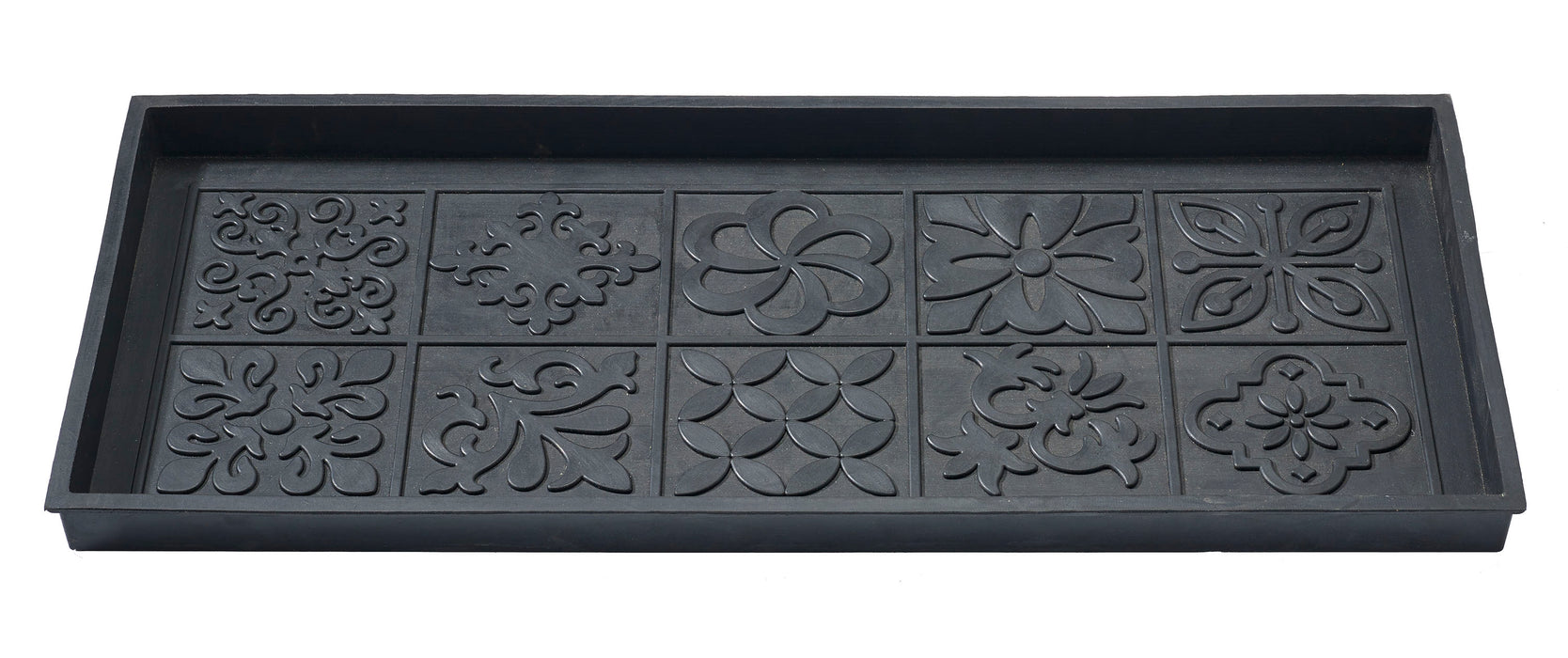 Tile Rubber Boot Tray 34x14