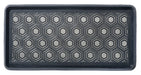 Hexagon Rubber Boot Tray With Grey Highlights 32x16