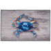 Single Crab Non-Slip Printed Nylon Rug 21x34