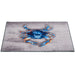 Single Crab Non-Slip Printed Nylon Rug 21x34