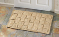 Bella Handwoven Natural Fiber Jute Doormat 18x30