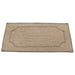 Side view of Addison Handwoven Natural Fiber Jute Indoor Doormat 18x30