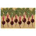 Beets Natural Fiber Printed Coir Doormat 18x30