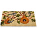 Birds in Gourds Natural Fiber Printed Coir Doormat 18x30