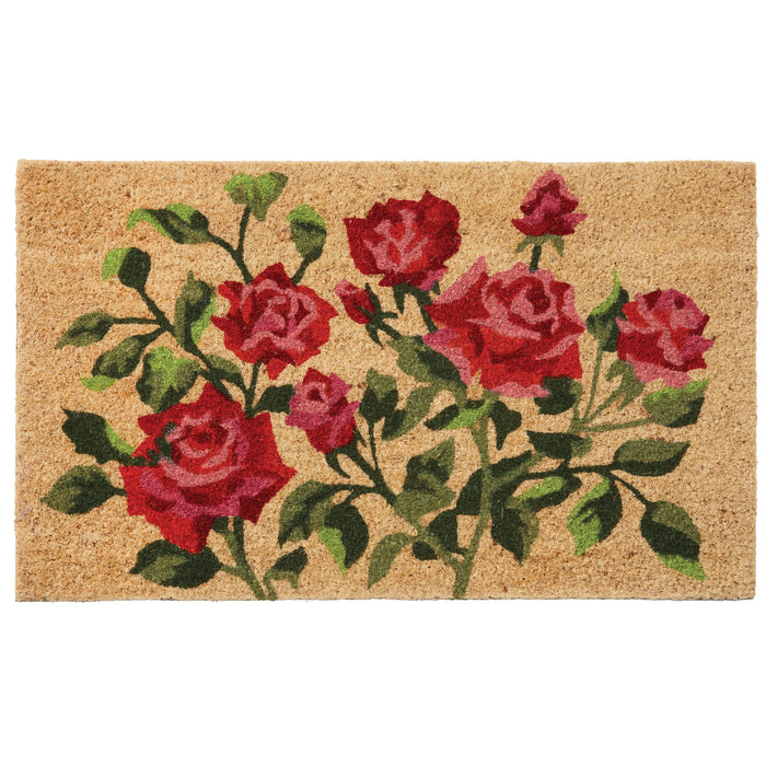 Red Roses Doormat