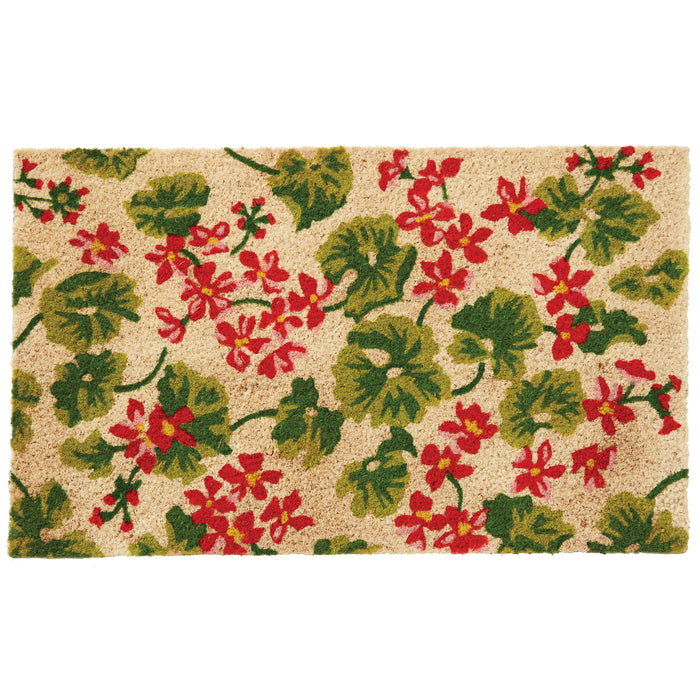 Geranium Field Doormat