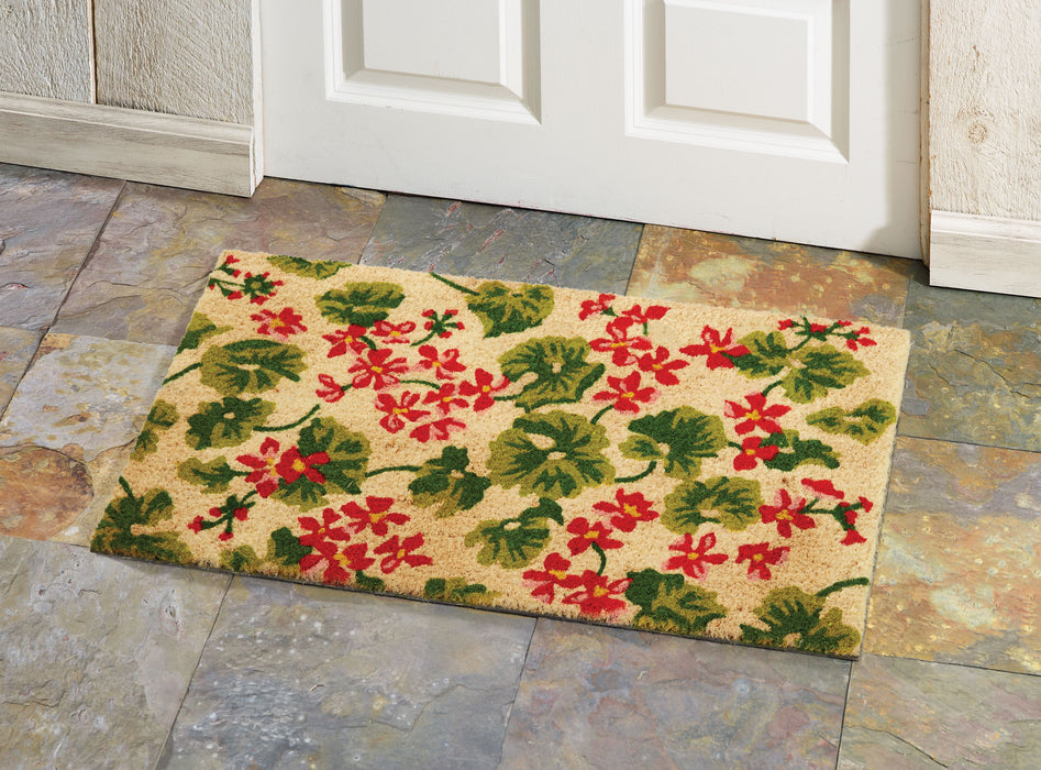 Geranium Field Doormat