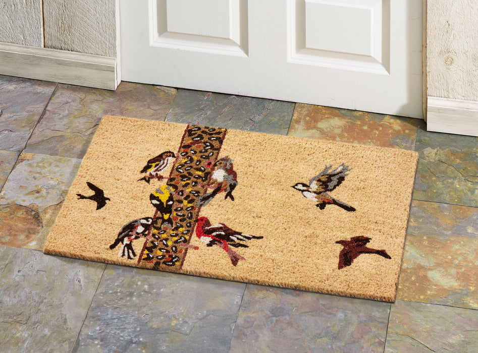 Backyard Birds Doormat